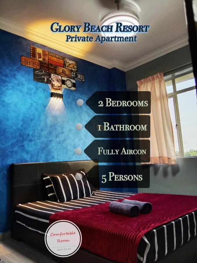 Glory Beach Resort Private 2 Bedroom Apartment Port Dickson Bagian luar foto
